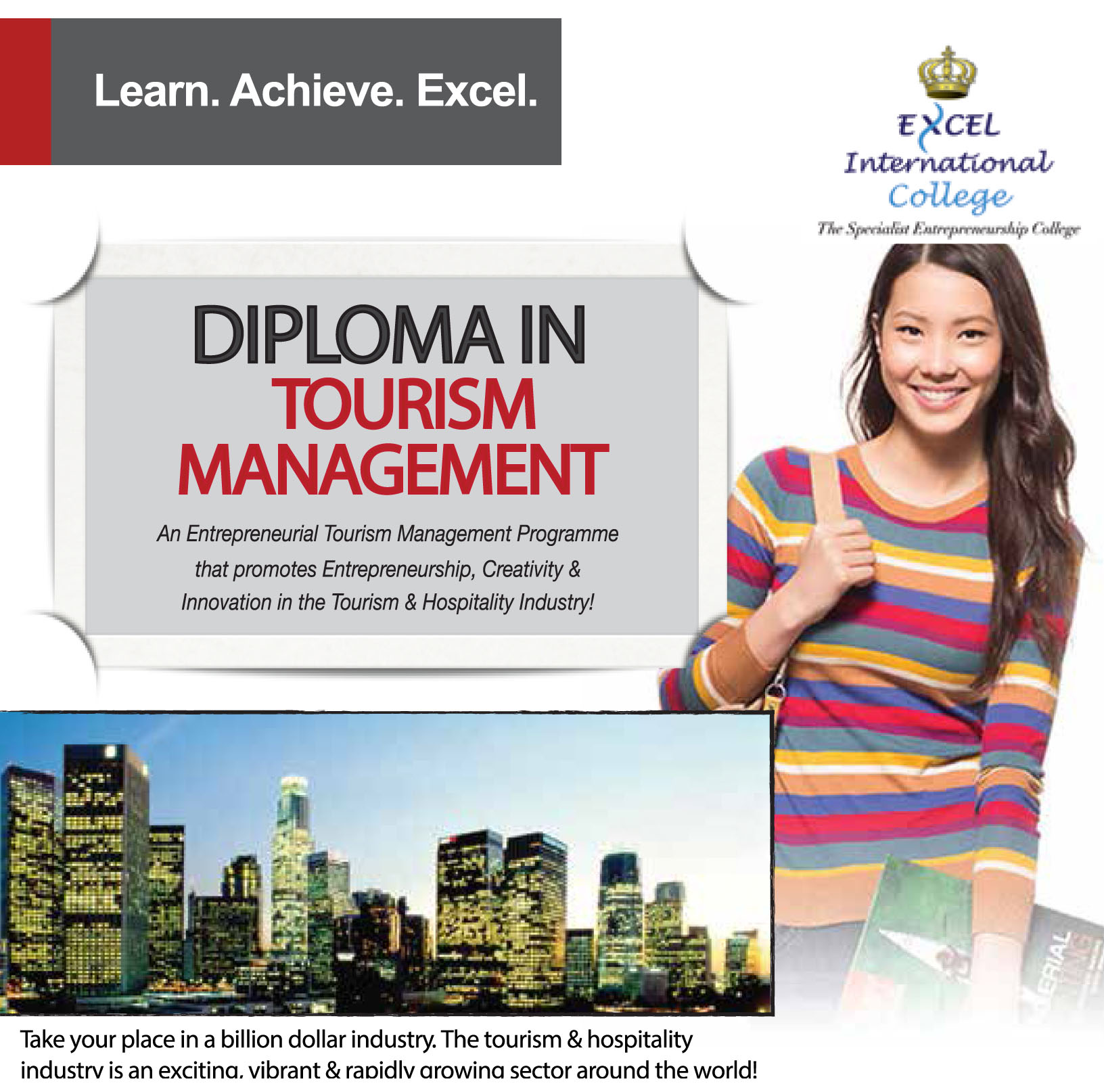 Diploma In Tourism Management (MQA A 10446)